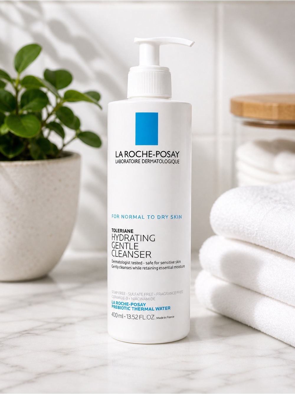 La Roche-Posay Toleriane Hydrating Gentle Cleanser 13.5 Sensitive Skin Face Wash